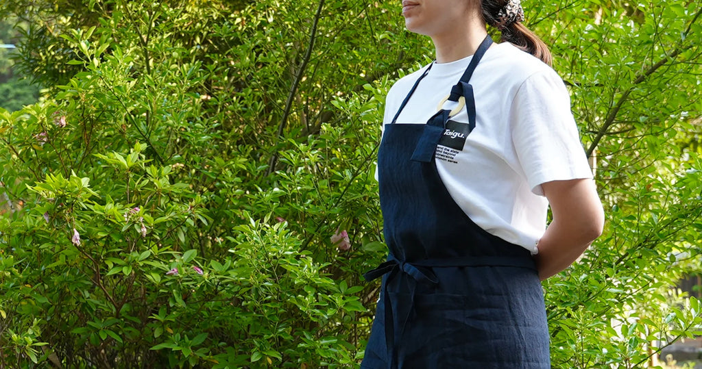 オリジナル典座エプロンをリリースしました。