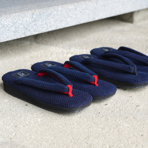 arahant.雪駄(藍染刺子)