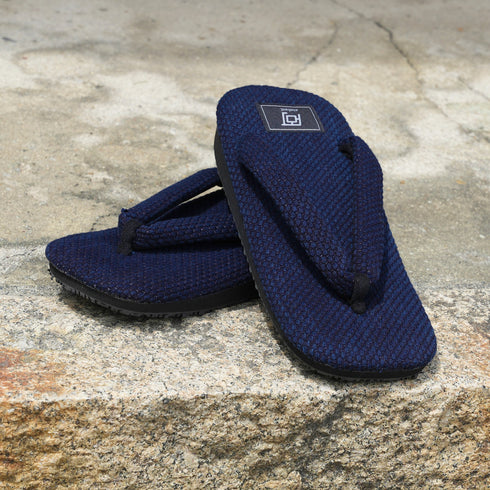 arahant.雪駄(藍染刺子)