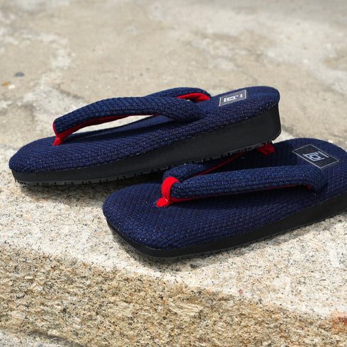 arahant.雪駄(藍染刺子)