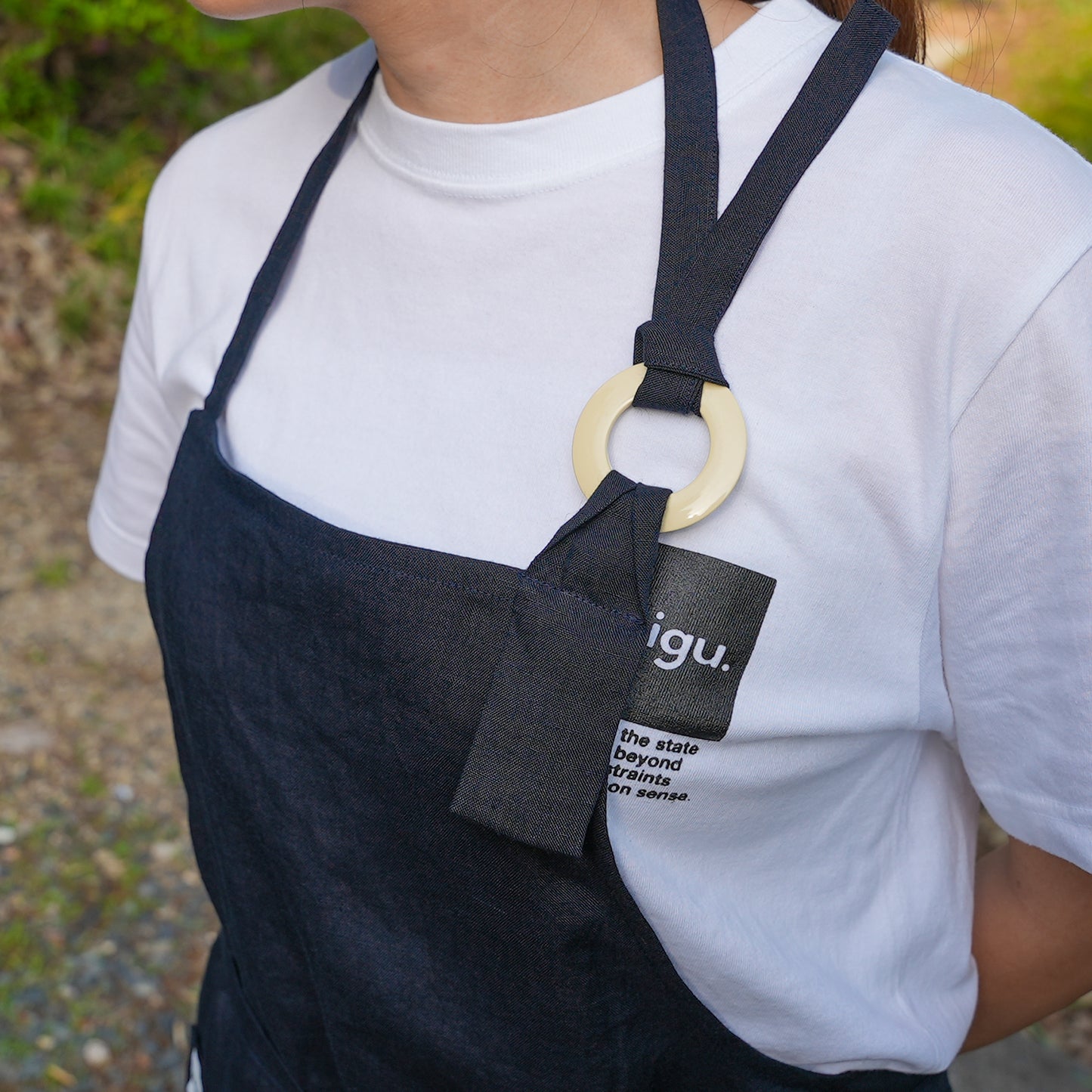 典座エプロン〈Tenzo Apron〉／ネイビー