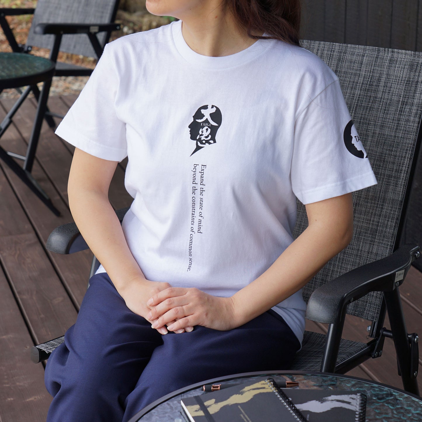 NEW ! Taigu Tシャツ〈Expand Taigu 2〉ホワイト／送料無料