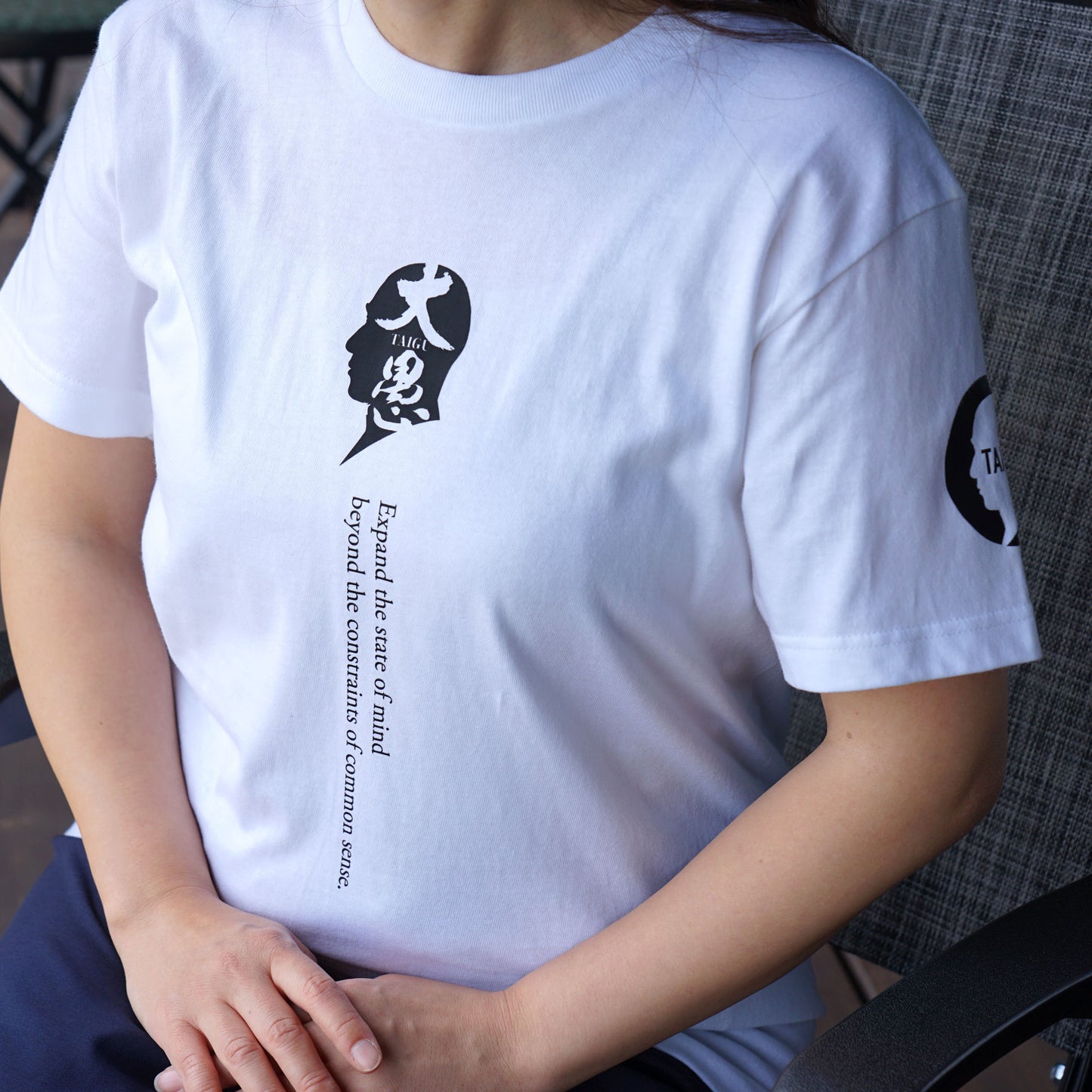 NEW ! Taigu Tシャツ〈Expand Taigu 2〉ホワイト／送料無料